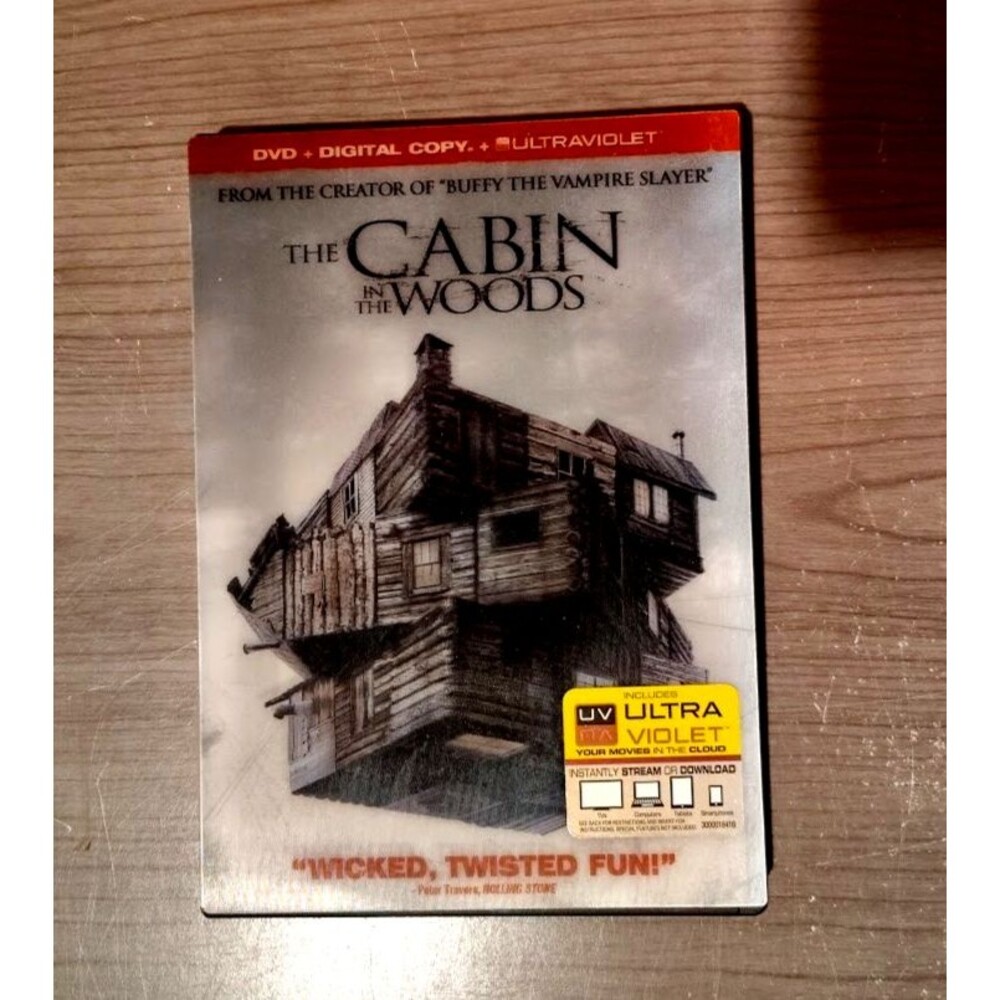 The Cabin In The Woods Horror DVD Movie 2012 Wicked Twisted